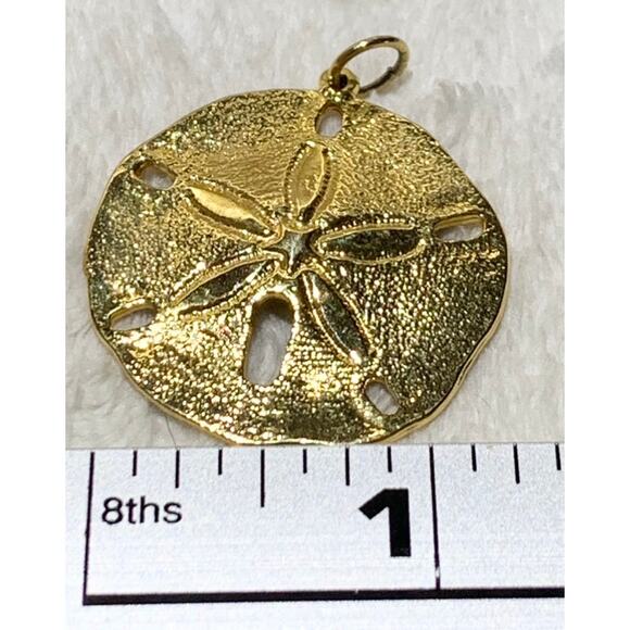 Womens Jewelry 4 Pendants Fall Leaf Pink Glass Flower Gold Pearl Golden Starfish - Picture 8 of 16